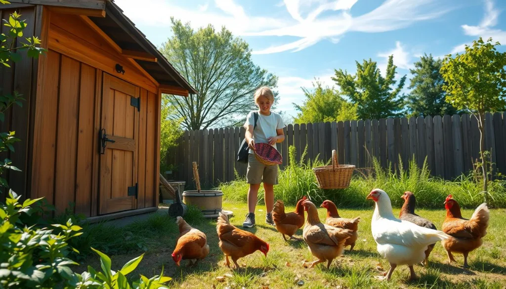 Backyard Chicken Daily Care Routine