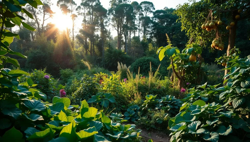Companion Planting in Permaculture Food Forest