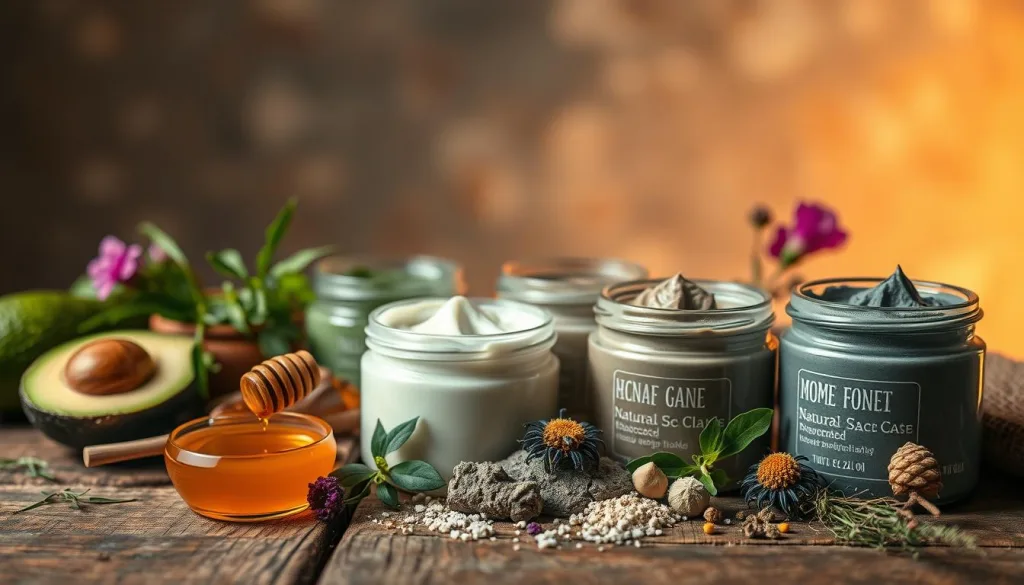 DIY Natural Skincare Face Masks