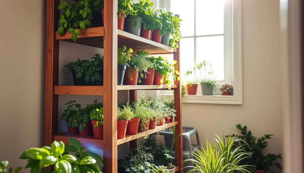 Indoor Herb Garden in Small Spaces